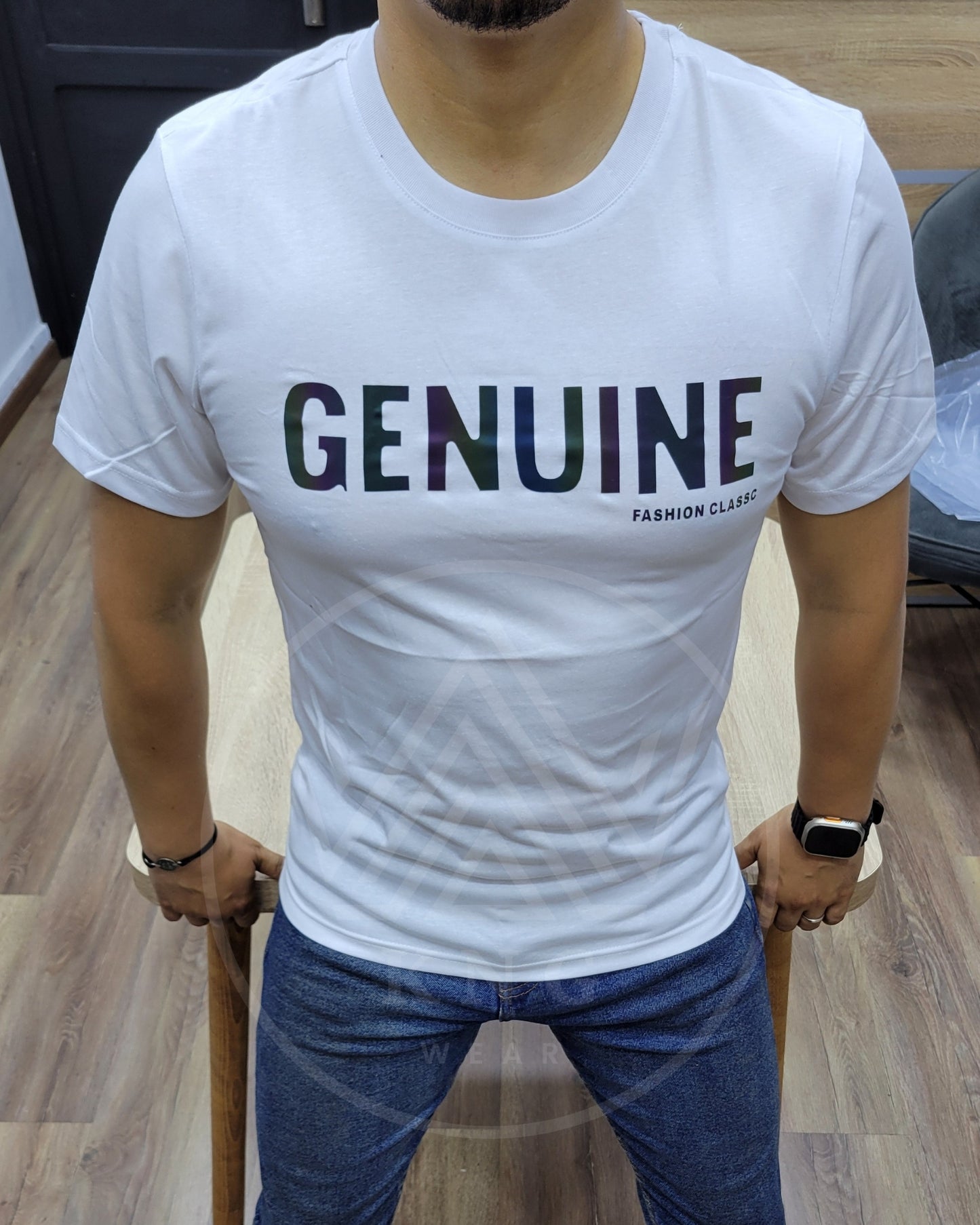 T-Shirt Genuine 07 - Blanc
