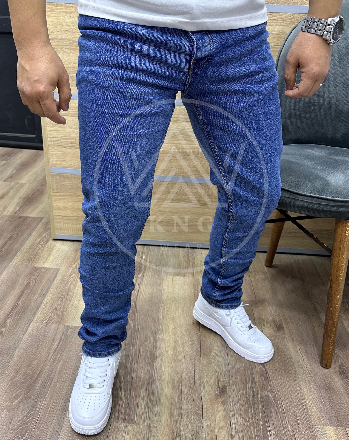JEAN REGULAR (COUPE NORMAL) - BLEU