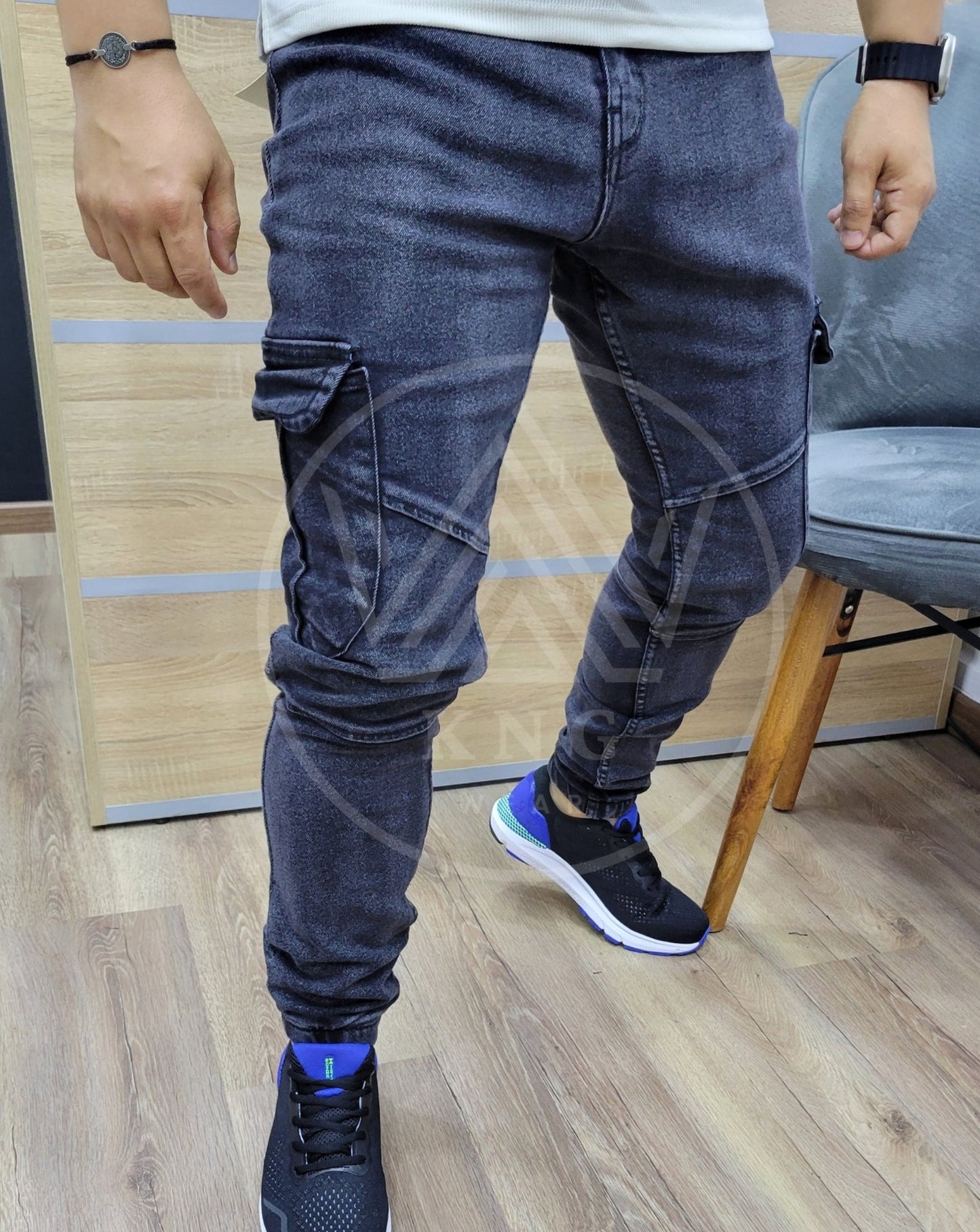 CARGO JEAN M2 - NOIR