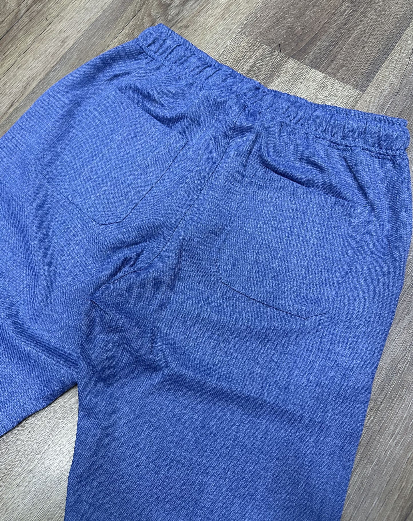 Pantalon Lin - BLEU CIEL