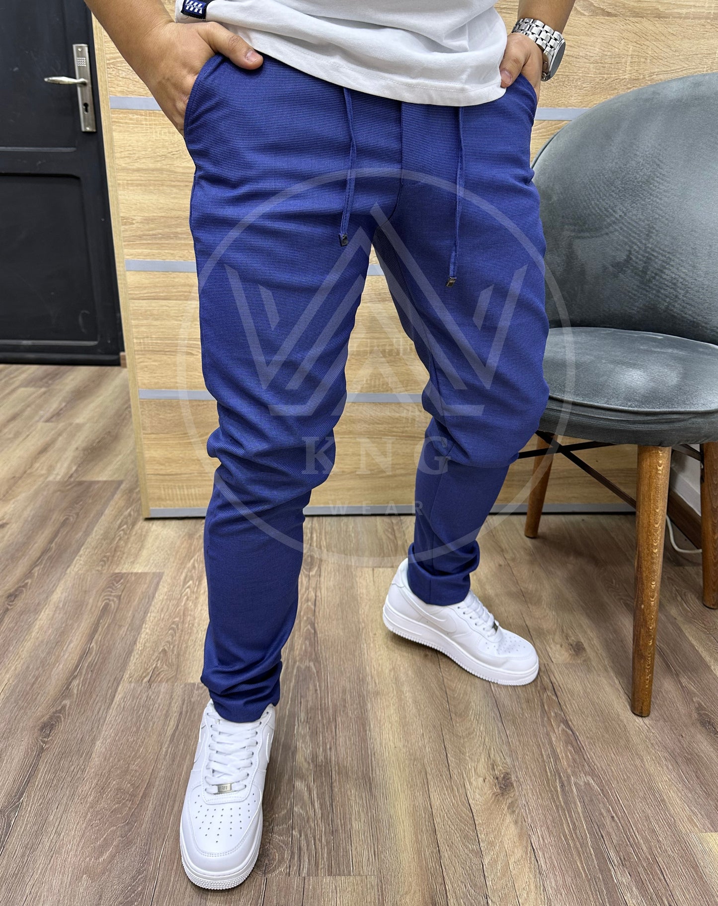 Pantalon ZR Élastique - Bleu