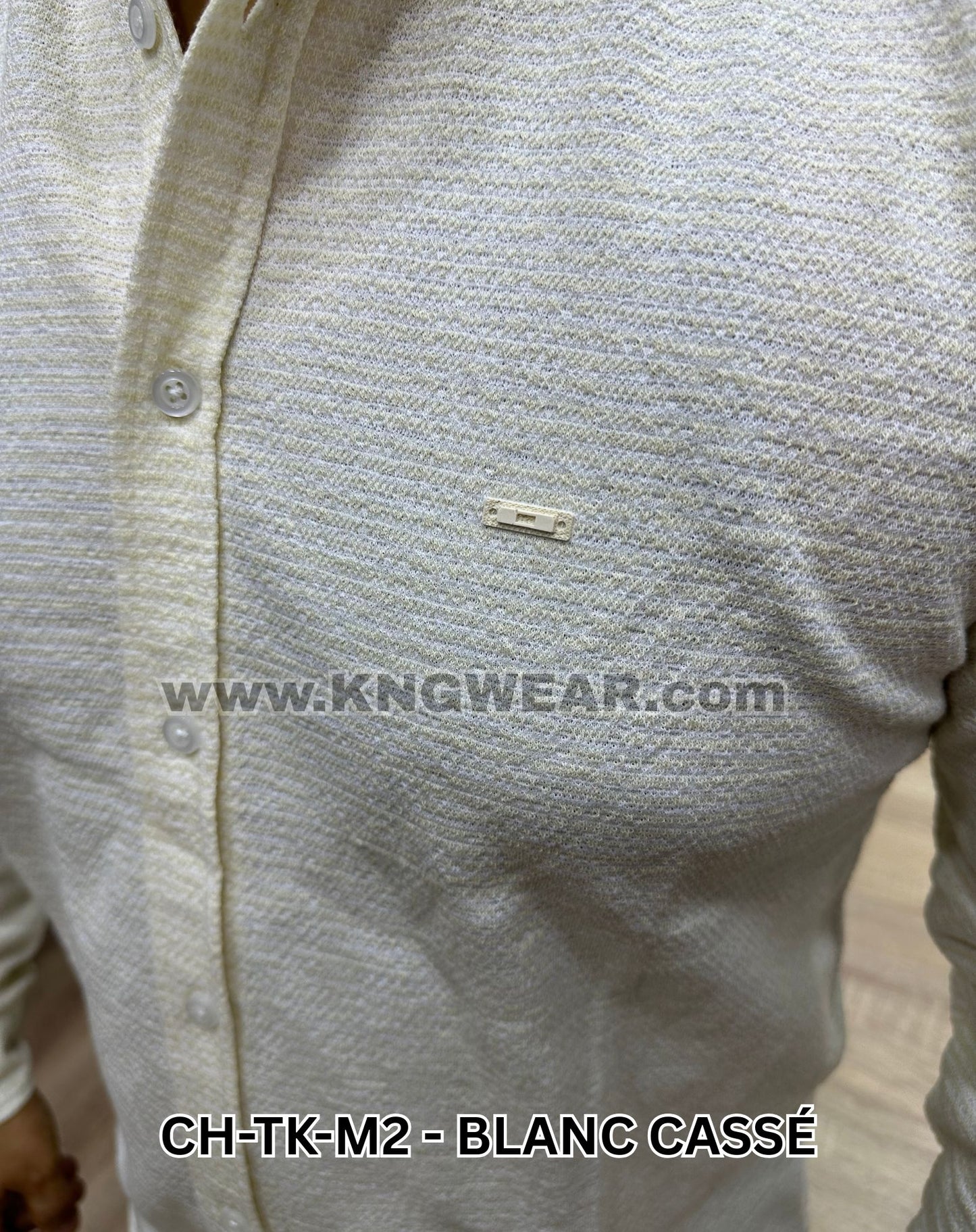 CHEMISE CH-TK-M2 - BLANC CASSÉ 🇹🇷