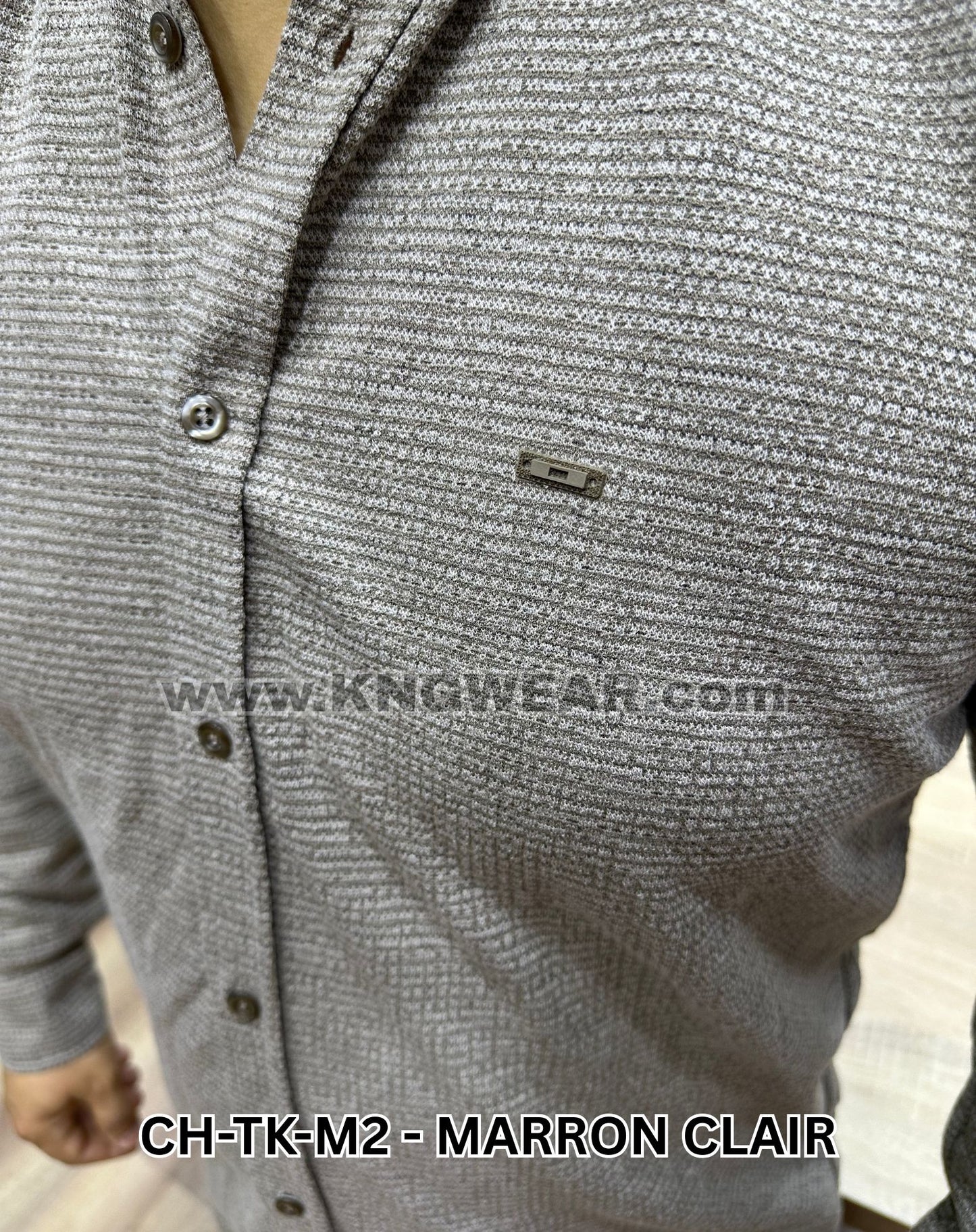 CHEMISE CH-TK-M2 - MARRON CLAIR 🇹🇷