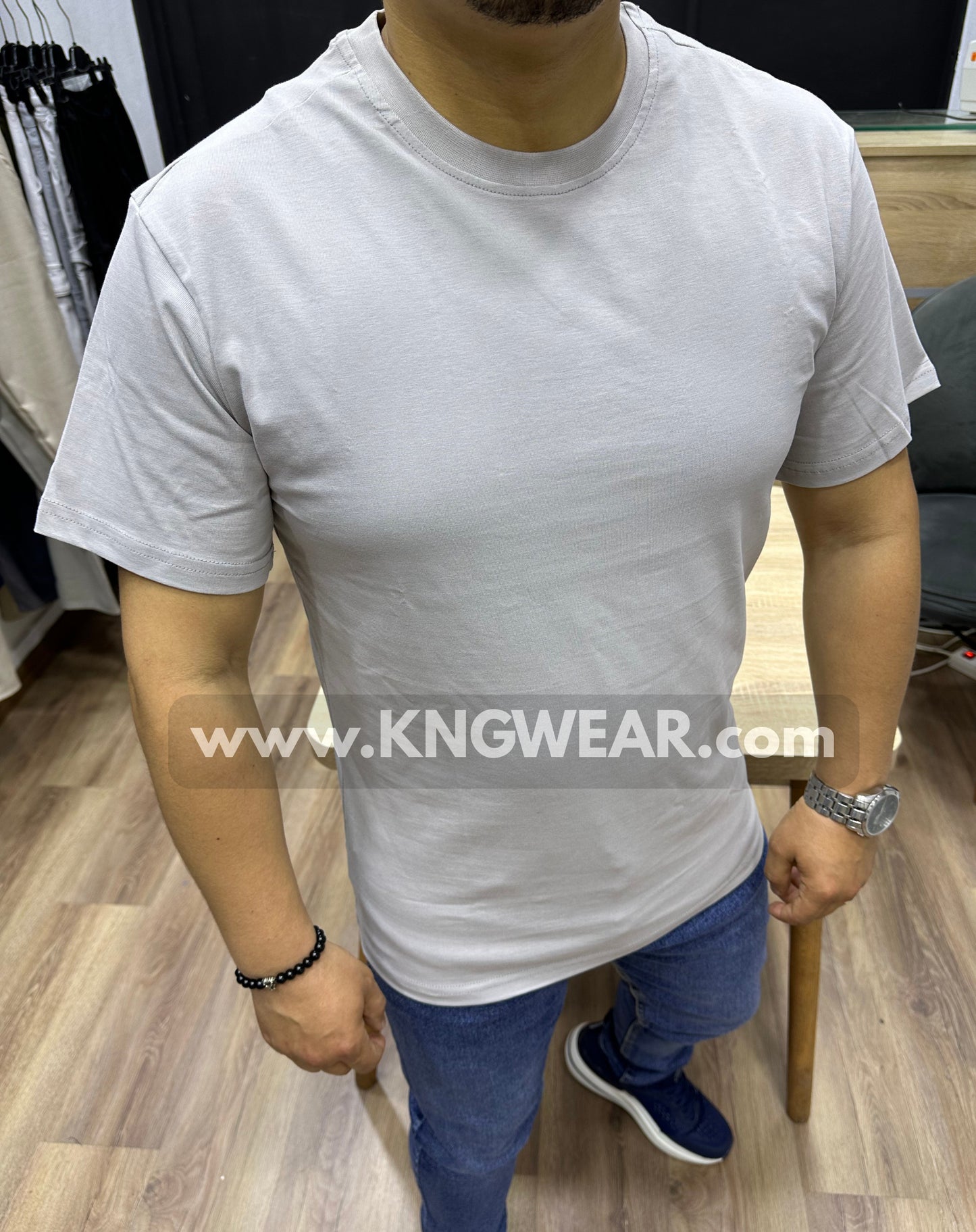 T-Shirt Basic Col Rond - Réf 1 (5 COULEURS)