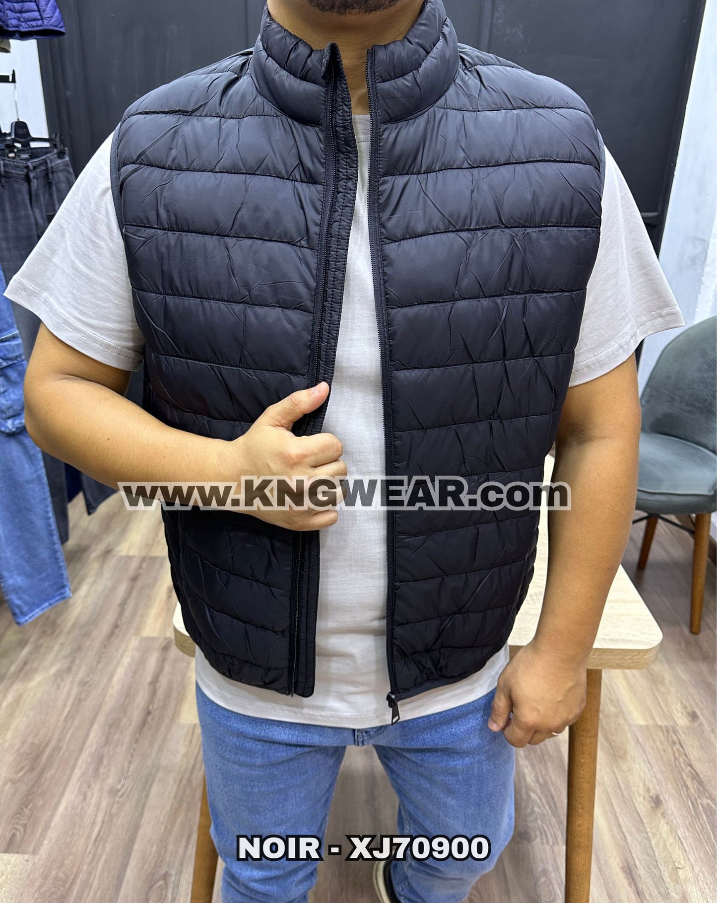 GILET XJ70900 - NOIR