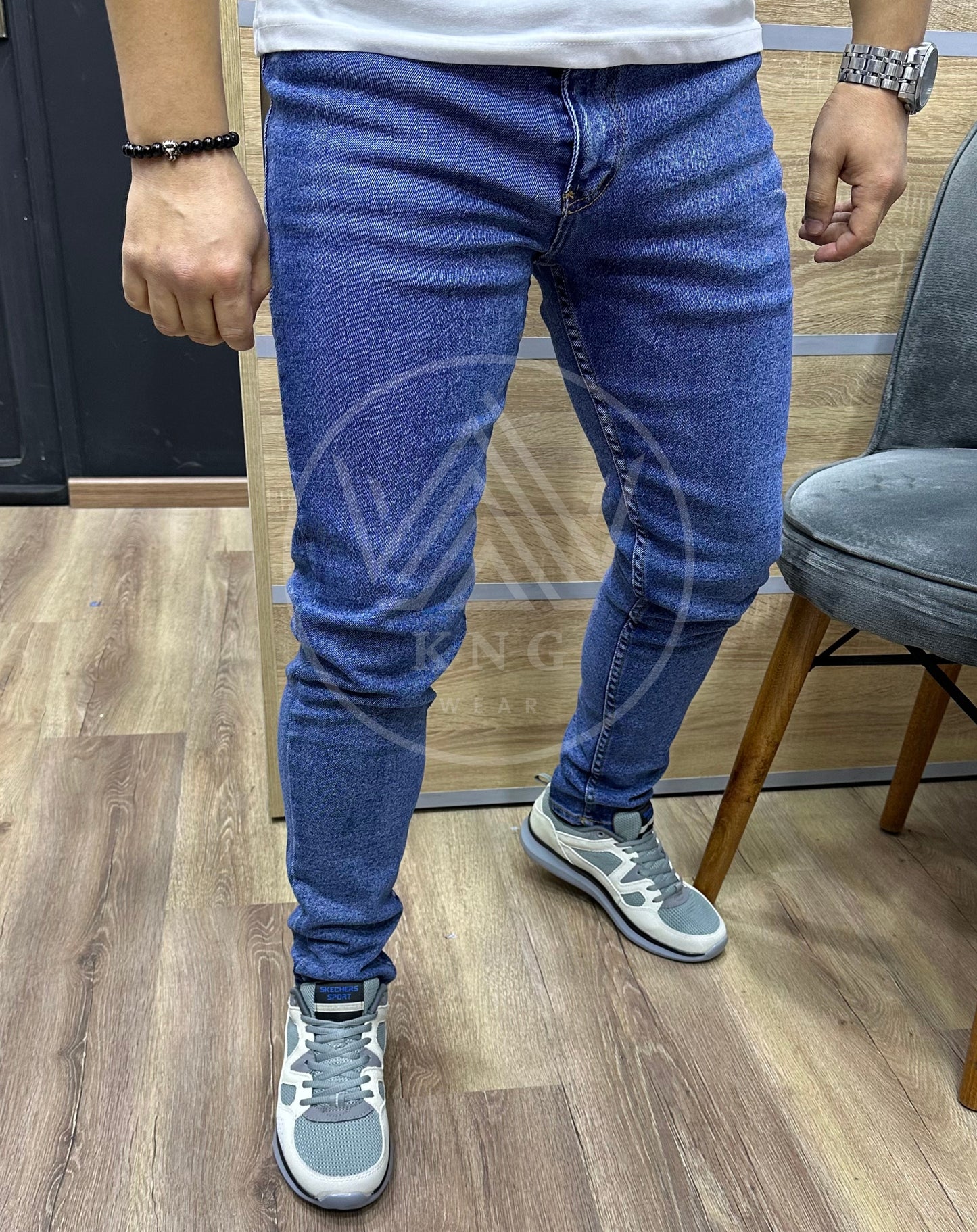 JEAN SLIM M6 - BLEU