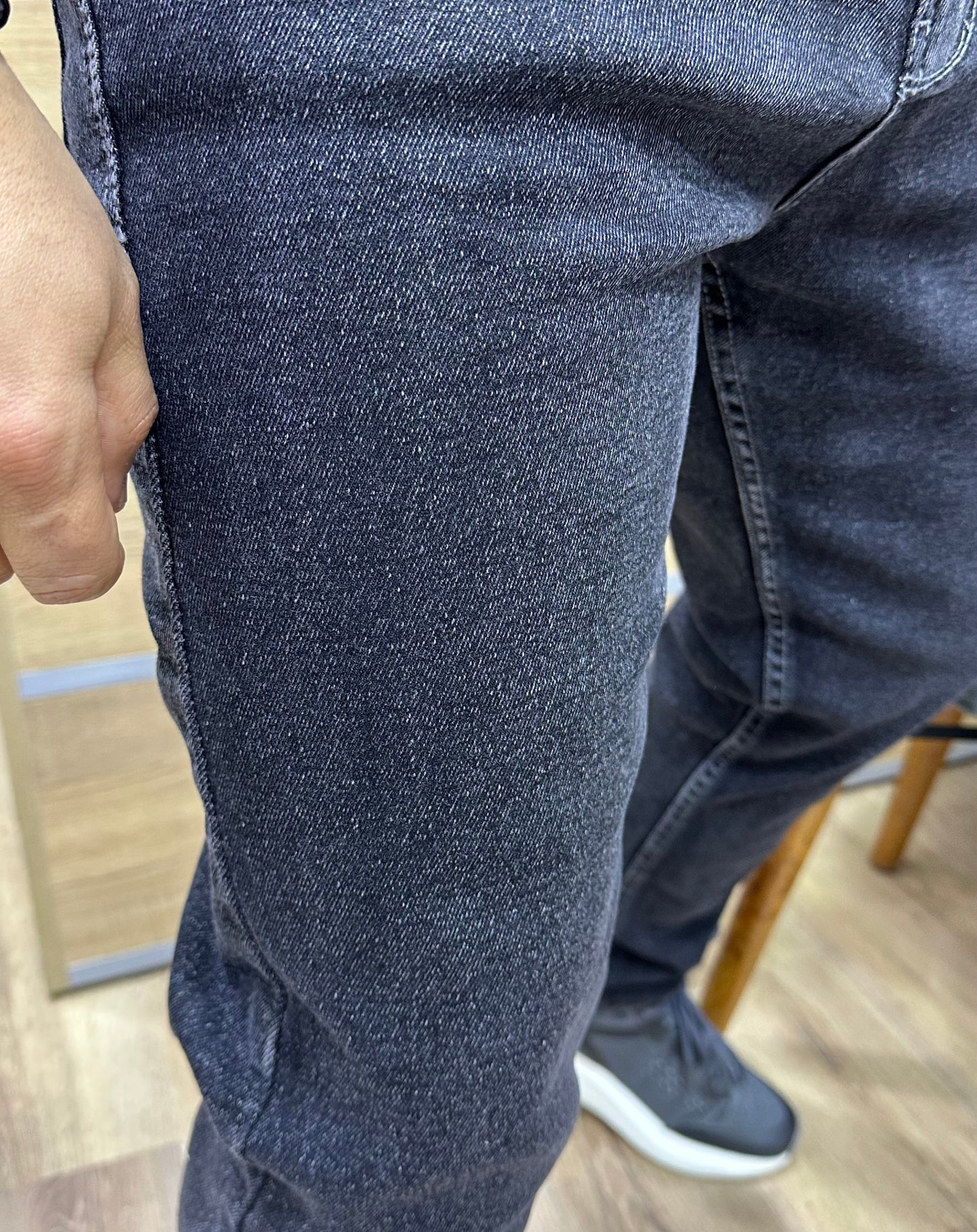 JEAN SLIM M2 - GRIS NOIR
