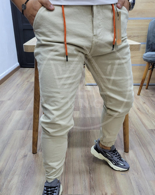 PANTALON LA TOILE - BEIGE