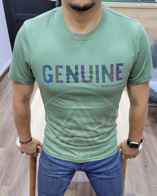 T-Shirt Genuine 07 - Vert