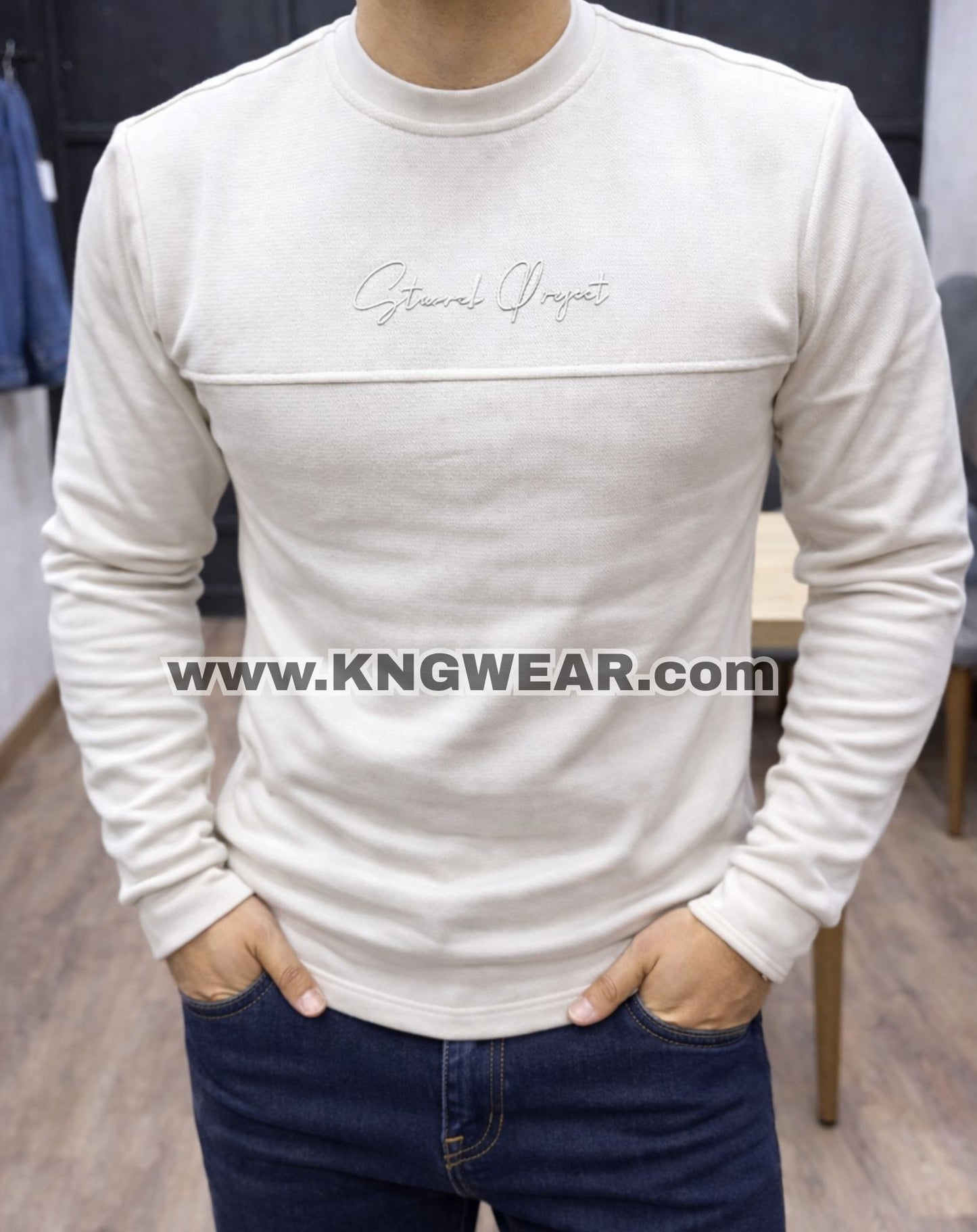 PULL STUCK PROJECT PU-TK-M01 - BLANC 🇹🇷