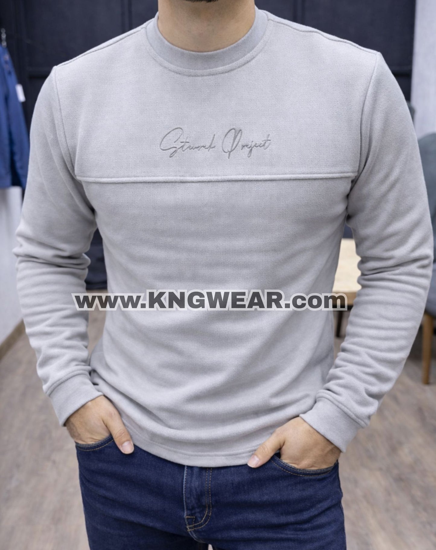 PULL STUCK PROJECT PU-TK-M01 - GRIS CLAIR 🇹🇷