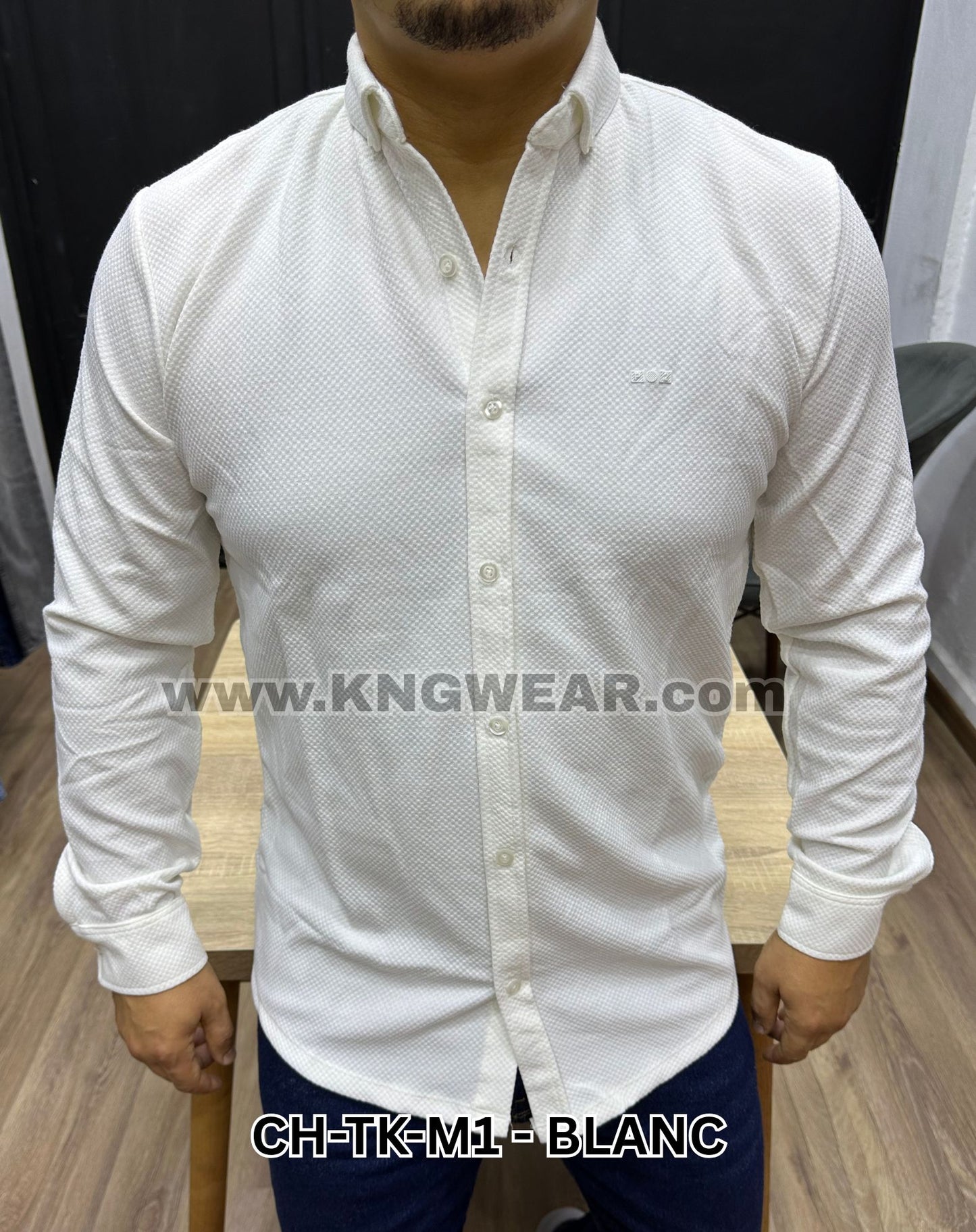 CHEMISE CH-TK-M1 - BLANC 🇹🇷