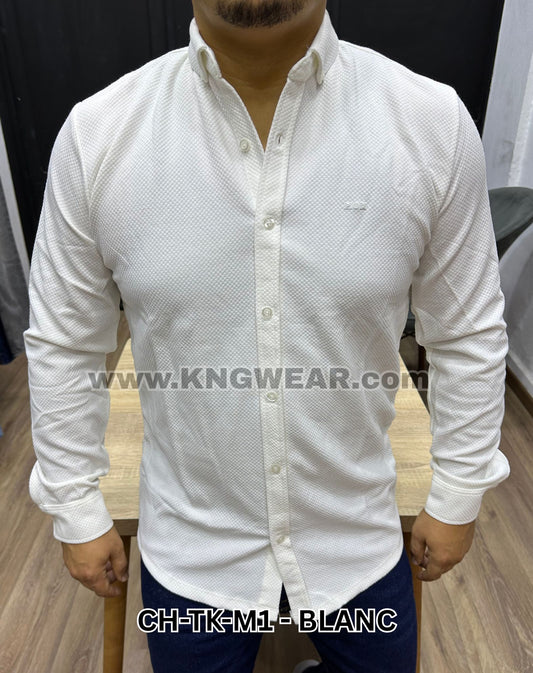 CHEMISE CH-TK-M1 - BLANC 🇹🇷