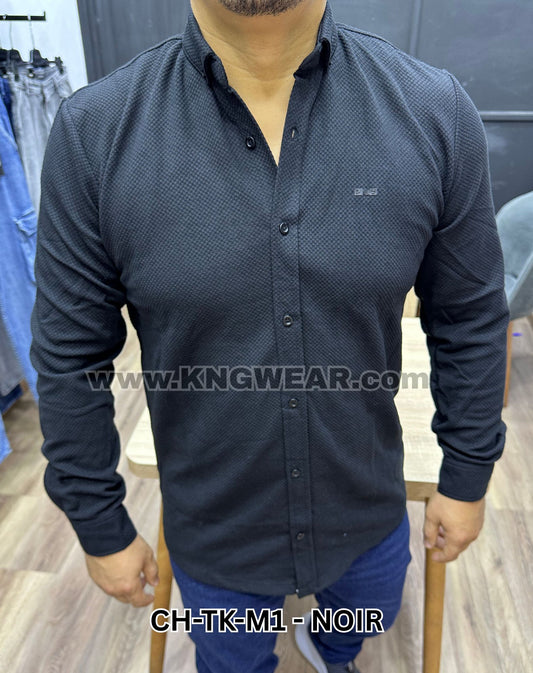CHEMISE CH-TK-M1 - NOIR 🇹🇷