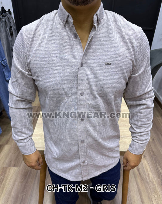 CHEMISE CH-TK-M2 - GRIS 🇹🇷