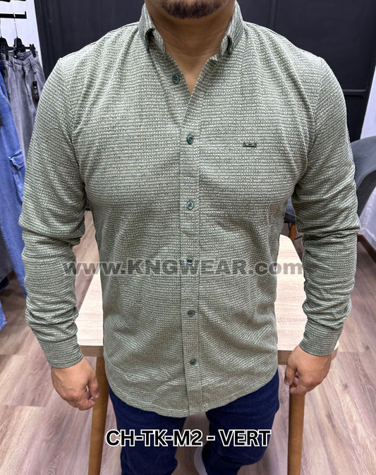 CHEMISE CH-TK-M2 - VERT 🇹🇷