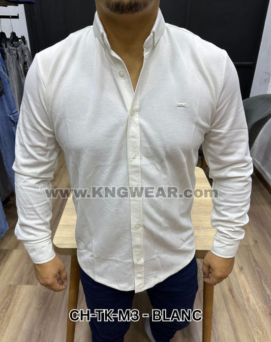 CHEMISE CH-TK-M3 - BLANC 🇹🇷
