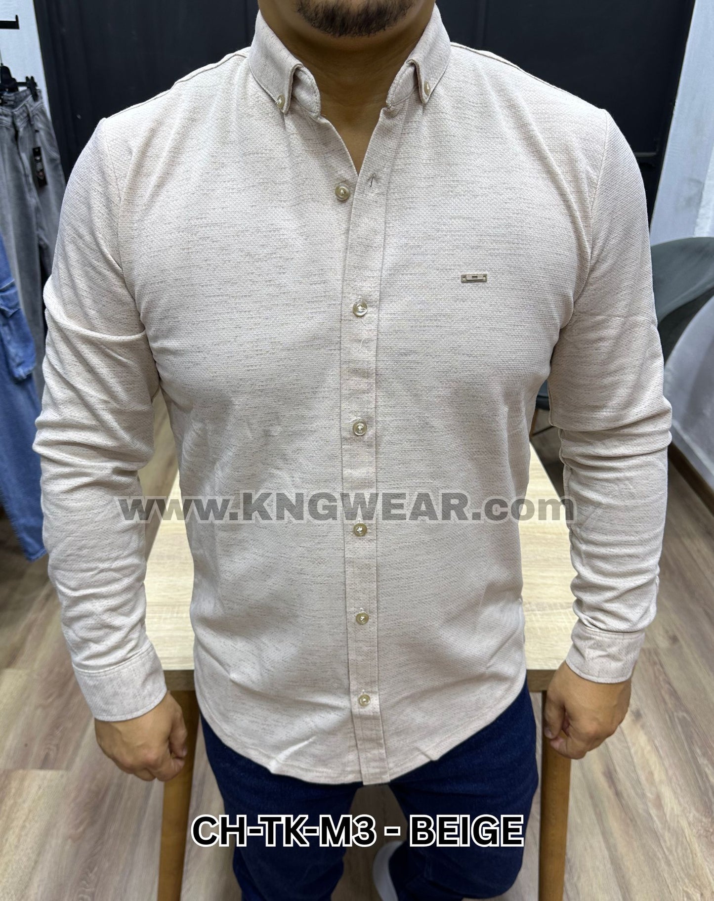 CHEMISE CH-TK-M3 - BEIGE 🇹🇷