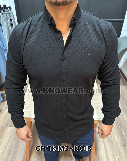 CHEMISE CH-TK-M3 - NOIR 🇹🇷