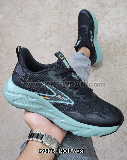 CHAUSSURE G9878 - NOIR VERT