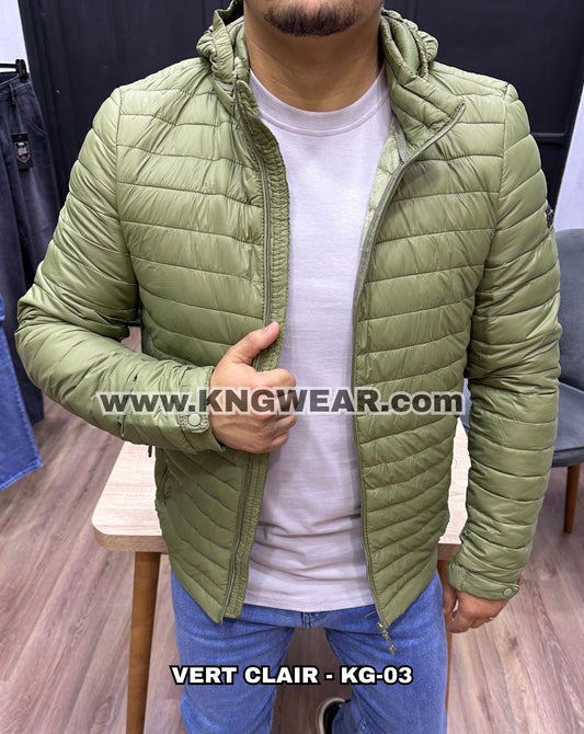 DOUDOUNE CAPUCHE - KG-03 - VERT