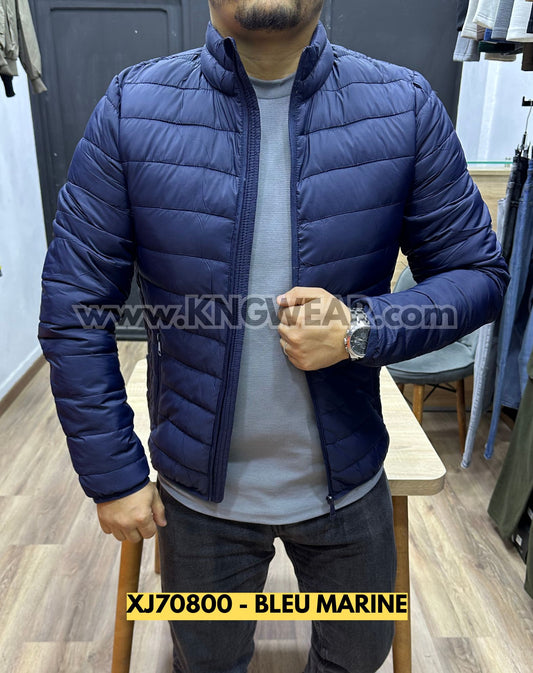 DOUDOUNE OVERSIZE XJ70800 - BLEU MARINE