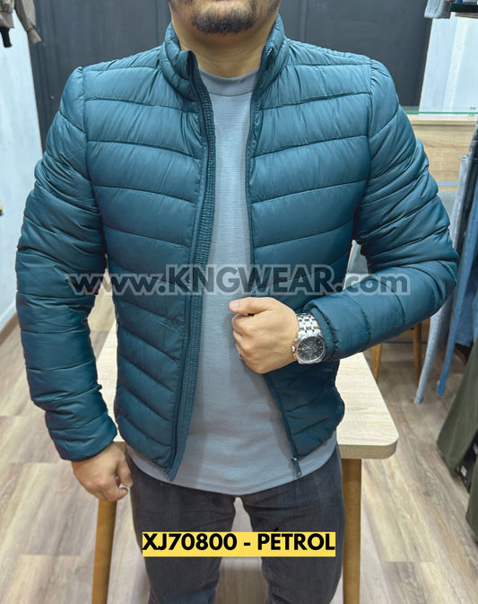 DOUDOUNE OVERSIZE XJ70800 - PÉTROL