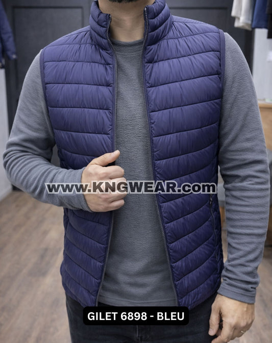 GILET 6898 - BLEU