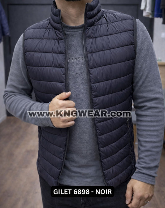 GILET 6898 - NOIR