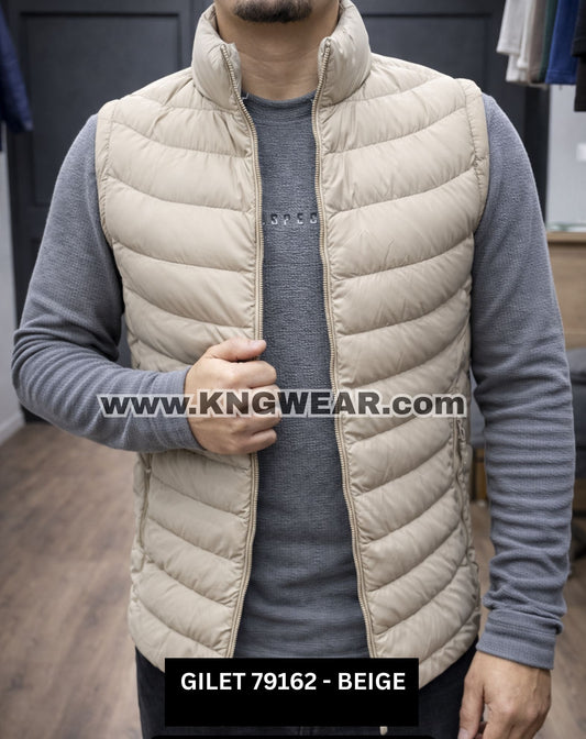 GILET 79162 - BEIGE