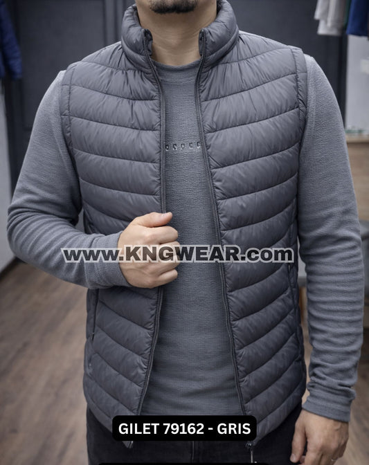 GILET 79162 - GRIS