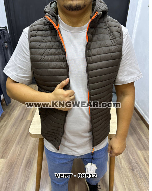 GILET CAPUCHE 98512 - VERT