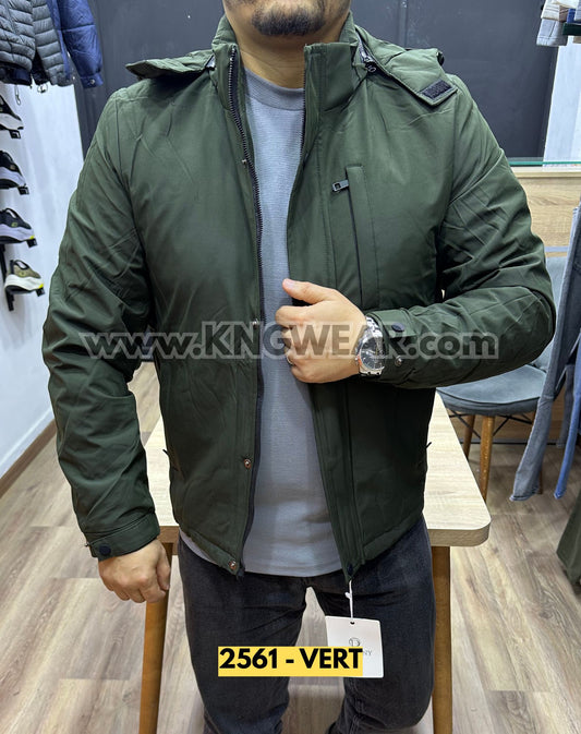 JACKET CAPUCHE 2561 - VERT