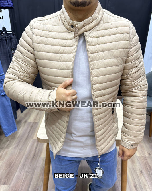 JACKET DOUDOUNE - JK-21 - BEIGE