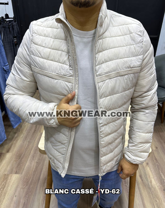 JACKET DOUDOUNE YD-62 - BLANC CASSÉ