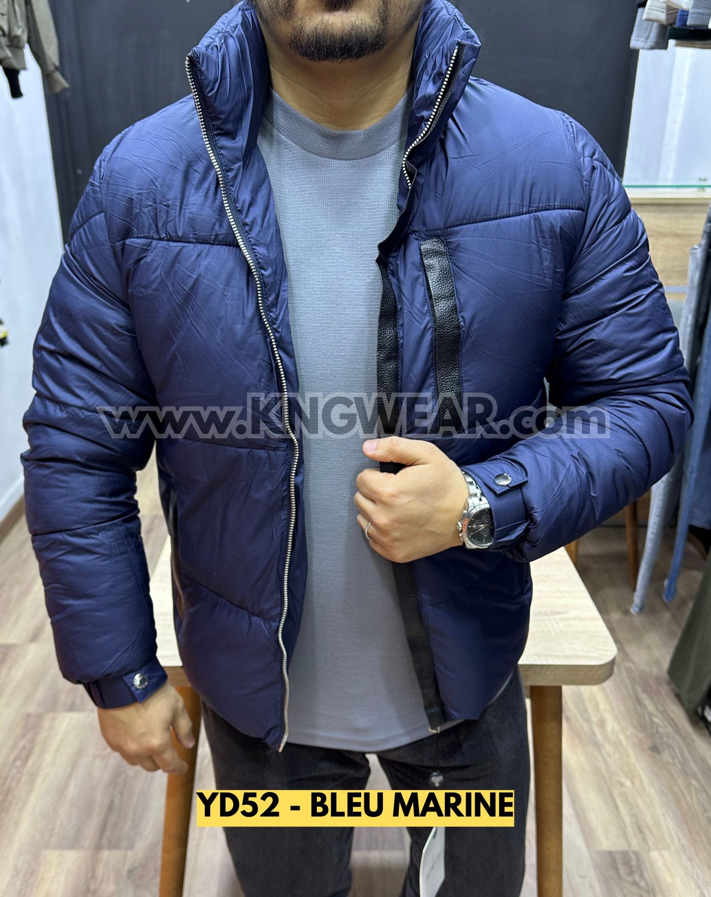 JACKET YD52 - BLEU MARINE