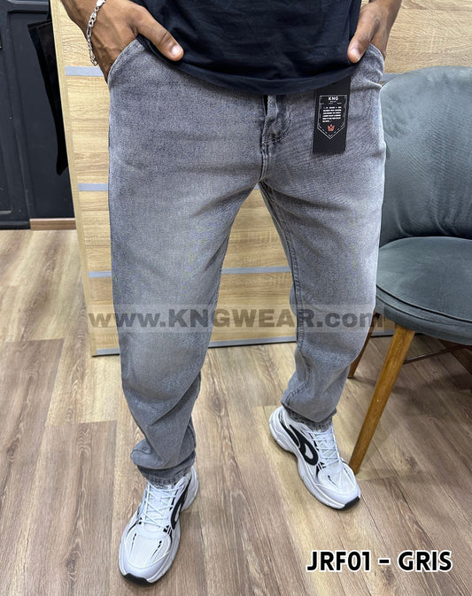 JEAN RELAXED FIT JRF01 - GRIS