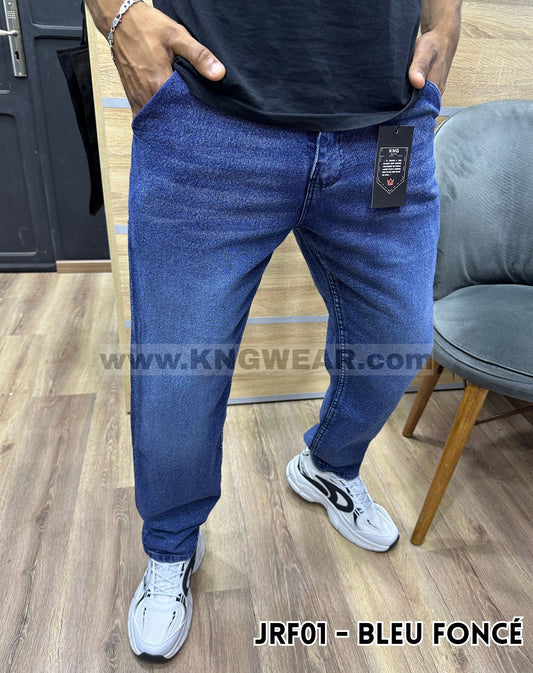 JEAN RELAXED FIT JRF01 - BLEU FONCÉ