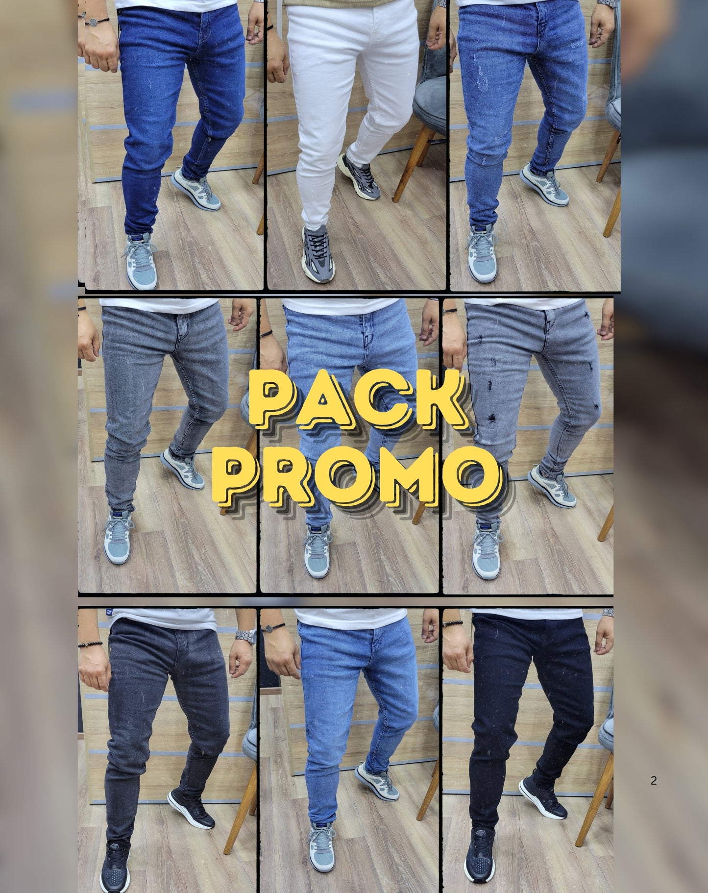 PACK 3 JEANS - OFFRE SPÉCIAL