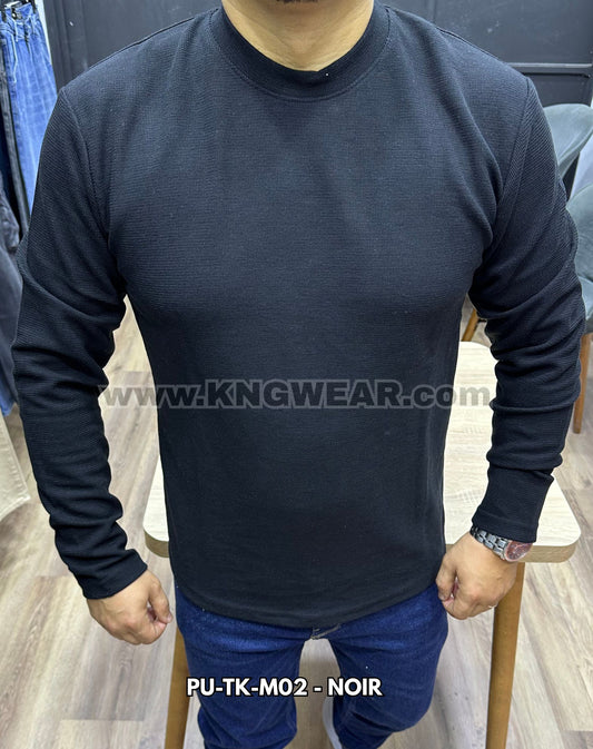 PULL BASIC PU-TK-M02 - NOIR 🇹🇷