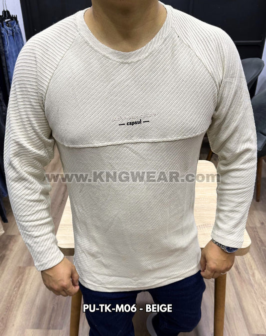 PULL CAPSUL PU-TK-M06 - BEIGE 🇹🇷