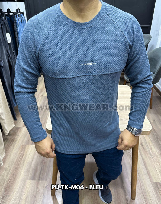 PULL CAPSUL PU-TK-M06 - BLEU 🇹🇷
