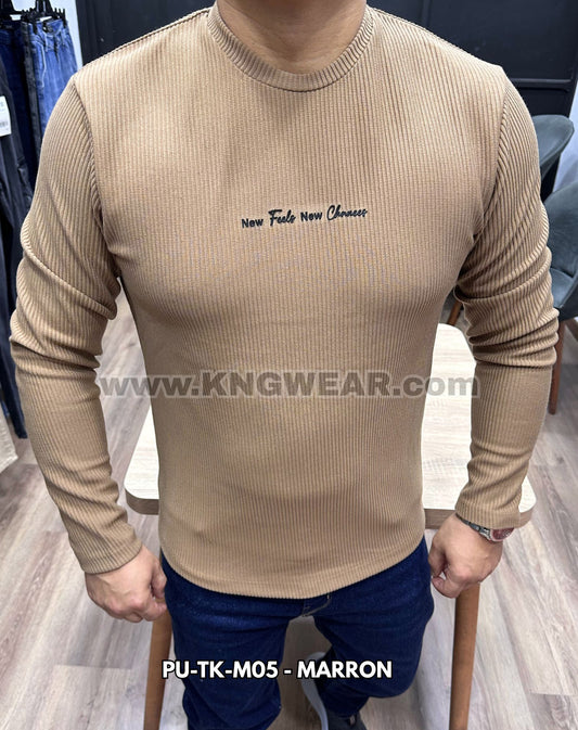 PULL NEW FEELS PU-TK-M05 - MARRON 🇹🇷