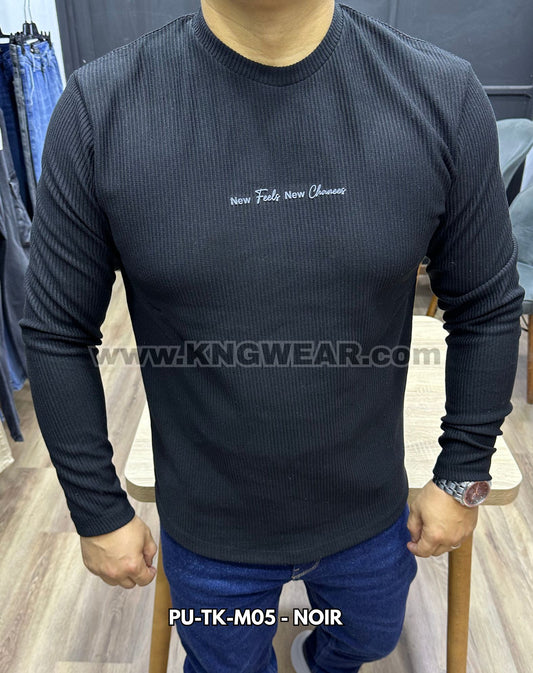 PULL NEW FEELS PU-TK-M05 - NOIR 🇹🇷
