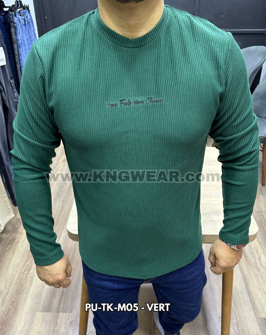 PULL NEW FEELS PU-TK-M05 - VERT 🇹🇷