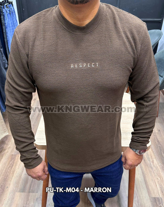 PULL RESPECT PU-TK-M04 - MARRON 🇹🇷