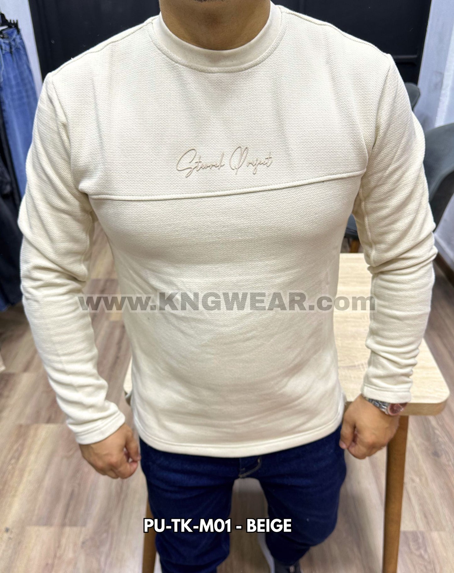PULL STUCK PROJECT PU-TK-M01 - BEIGE 🇹🇷