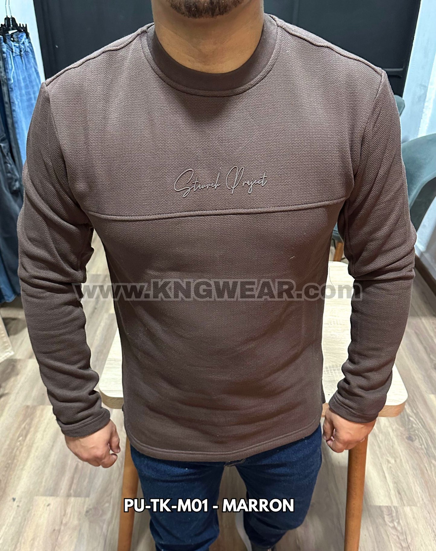 PULL STUCK PROJECT PU-TK-M01 - MARRON 🇹🇷