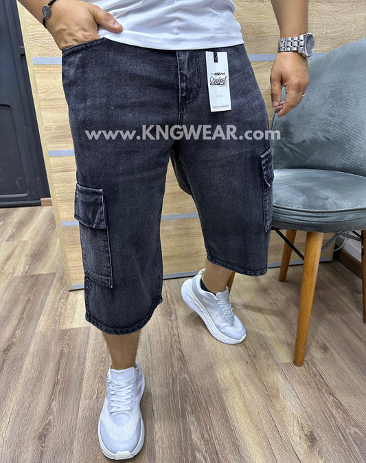 Pantacourt Kng Réf 1 - Gris Noir