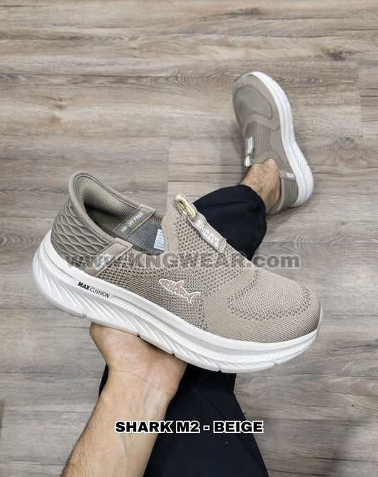 CHAUSSURE SHARK M2 SANS LACET - BEIGE
